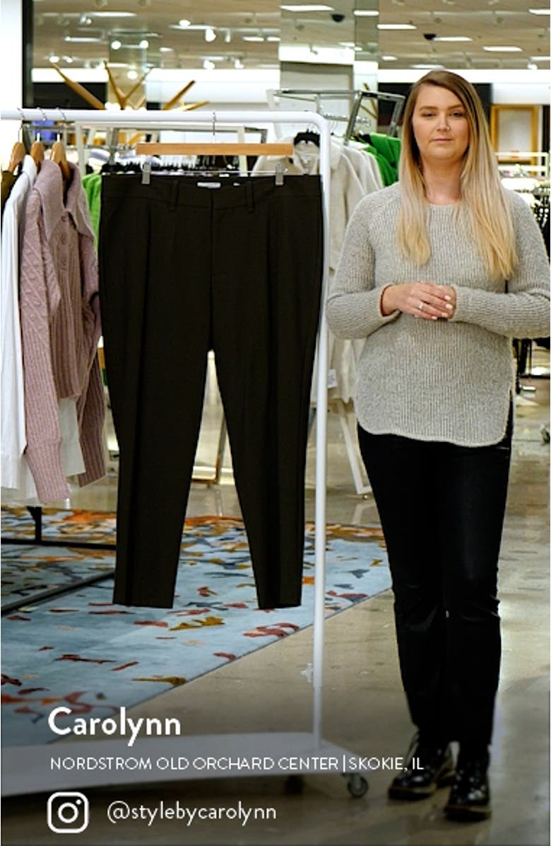 High Waist Cigarette Pants, sales video thumbnail