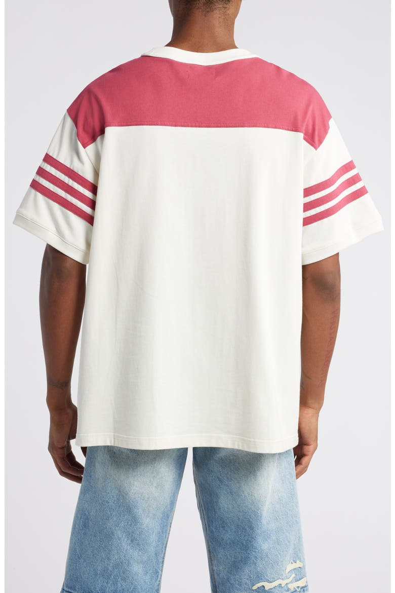 SLD Retro Colorblock Graphic T-Shirt (Nordstrom Exclusive), Alternate, color, MAROON