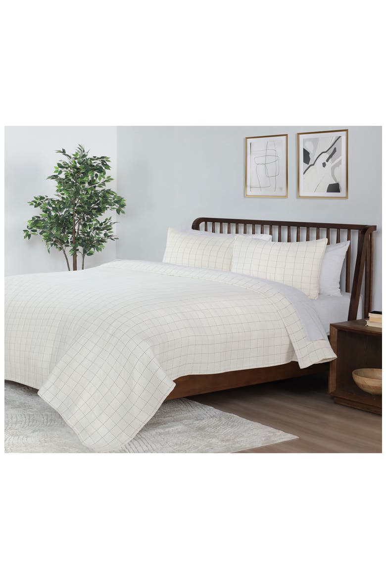 Yukon Coverlet Set, Alternate, color, IVORY