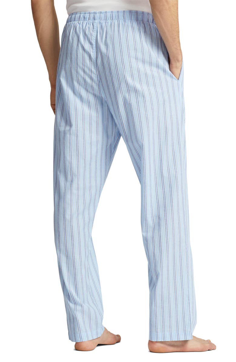 Polo Ralph Lauren Marina Stripe Cotton Drawstring Pajama Shorts, Alternate, color,