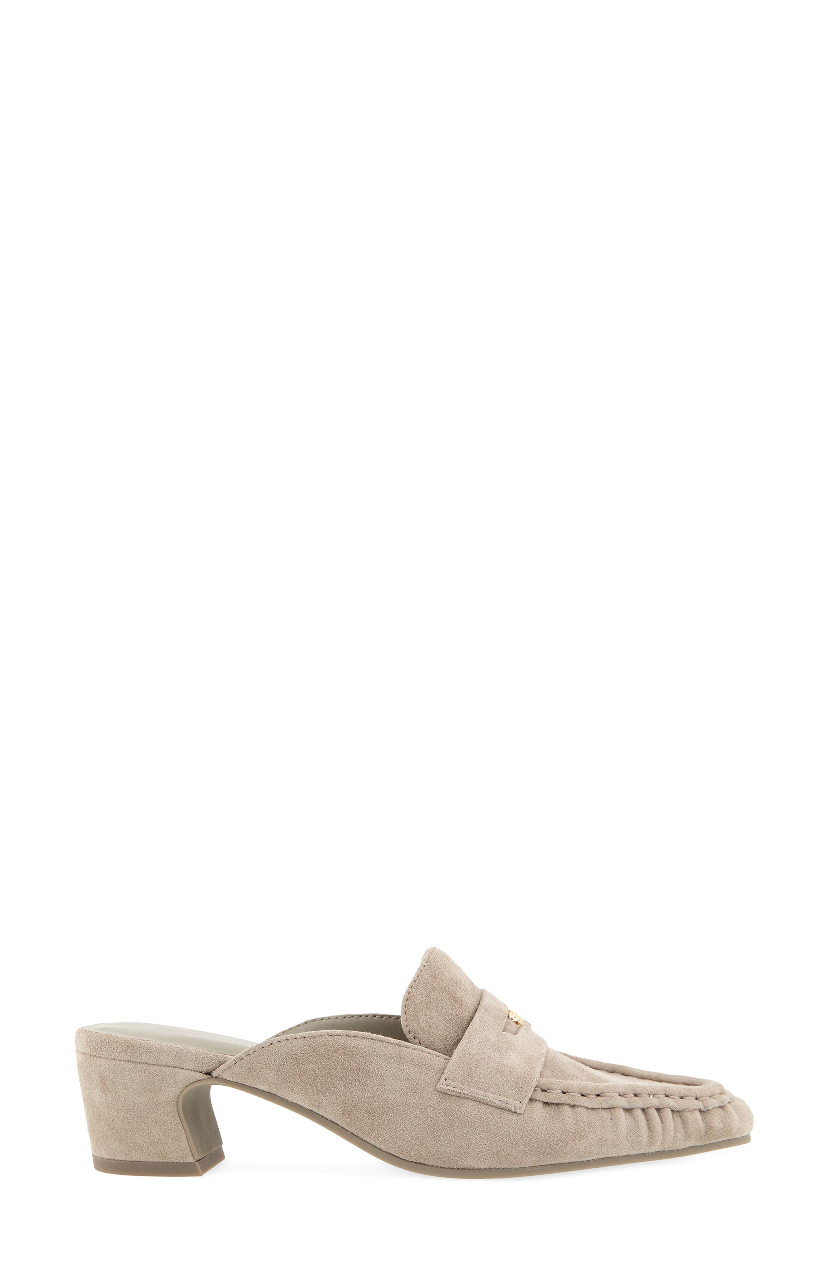 Lotus Penny Loafer Mule, Alternate, color, ERMINE