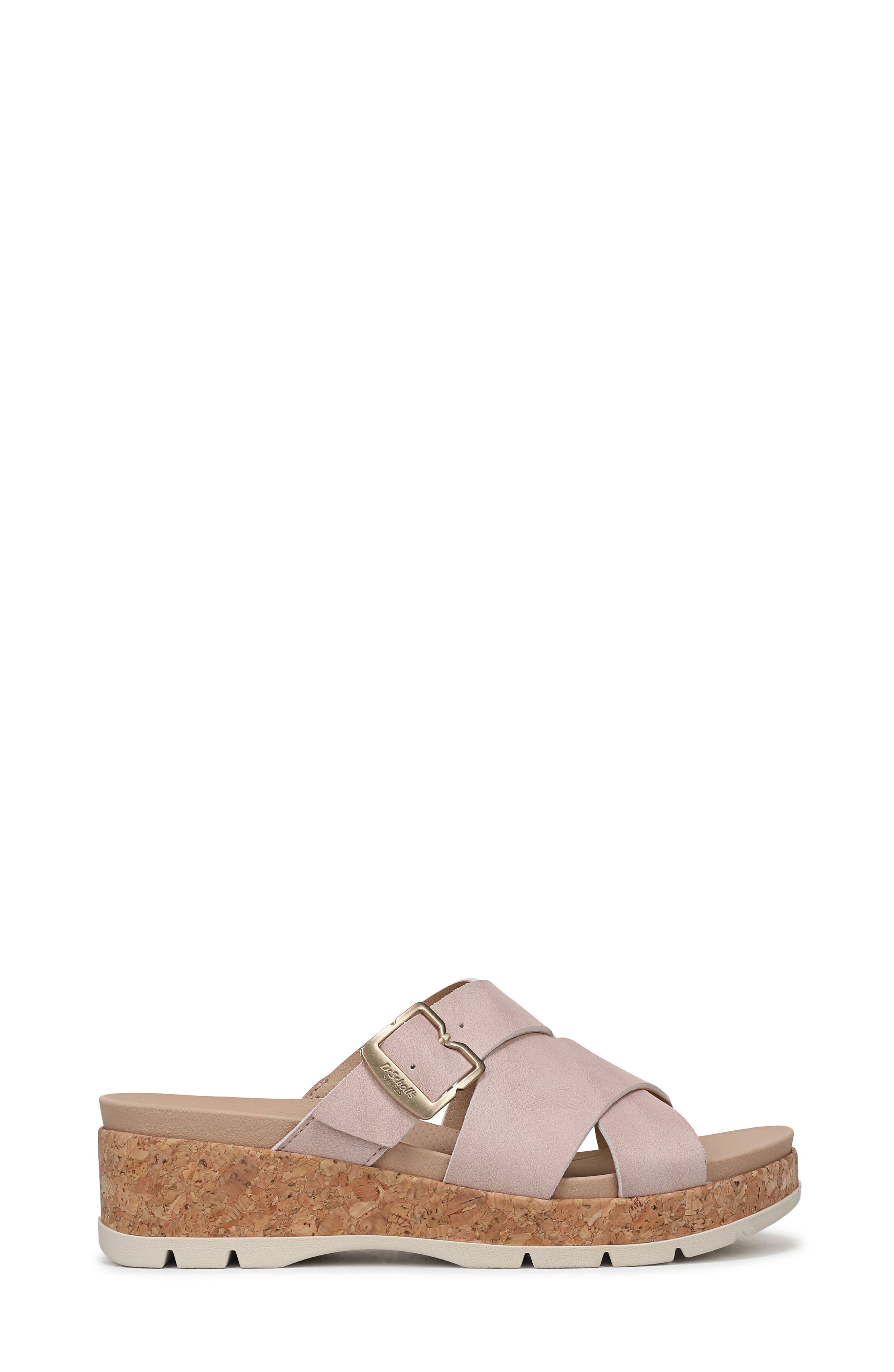 Free Day Platform Sandal, Alternate, color, ROSE DUST