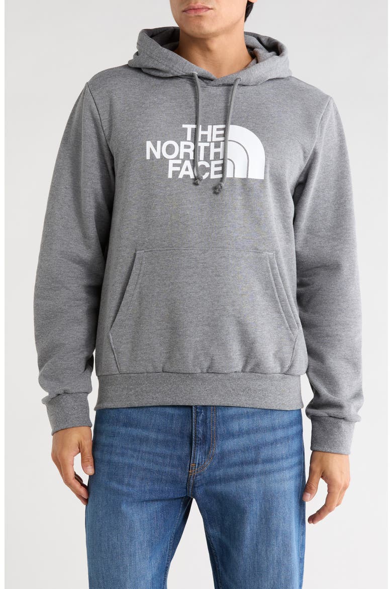 Evolution Half Dome Regular Hoodie, Main, color, TNF MID GREY HEATHER