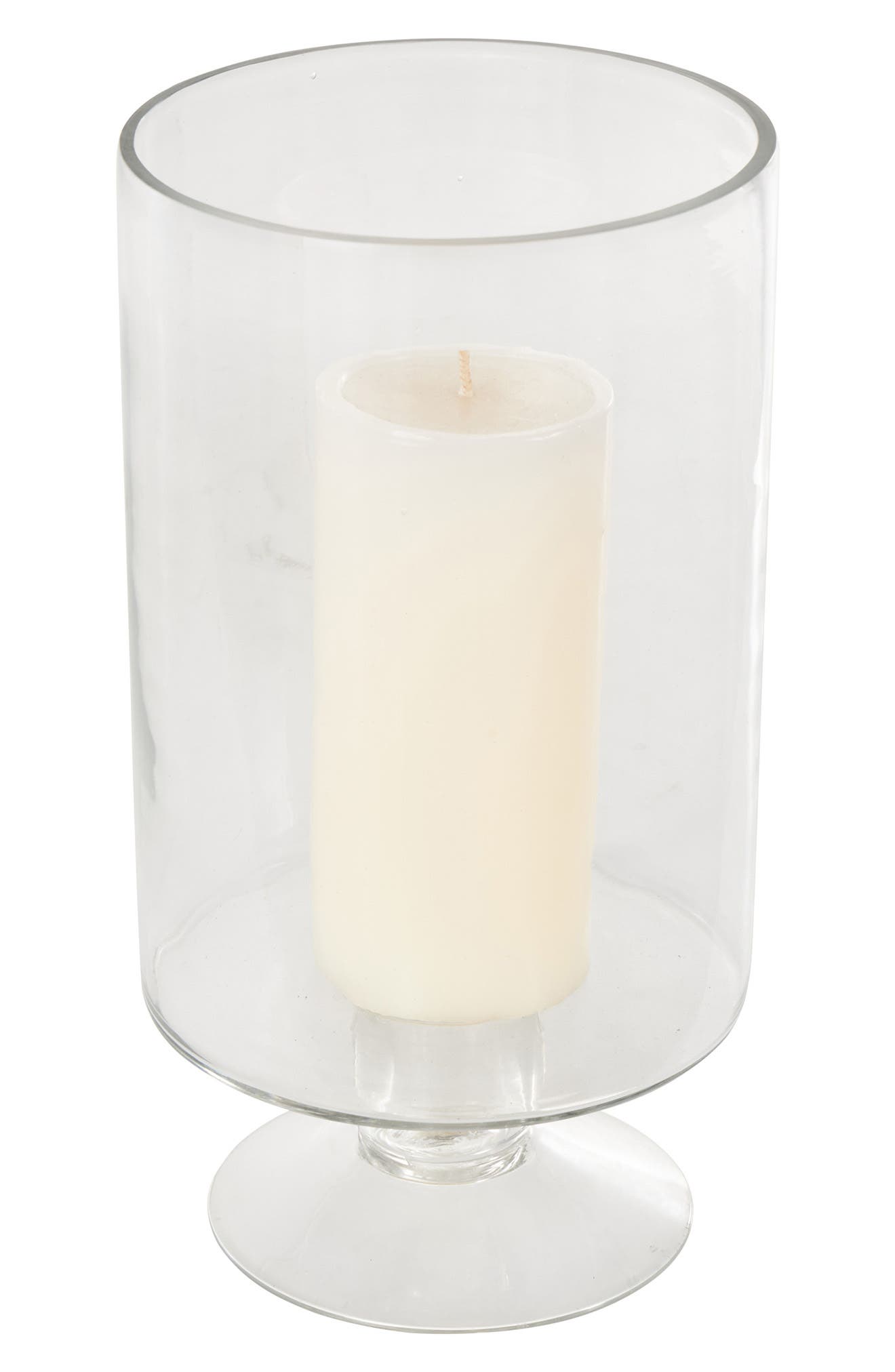 GINGER BIRCH STUDIO Glass Candleholder