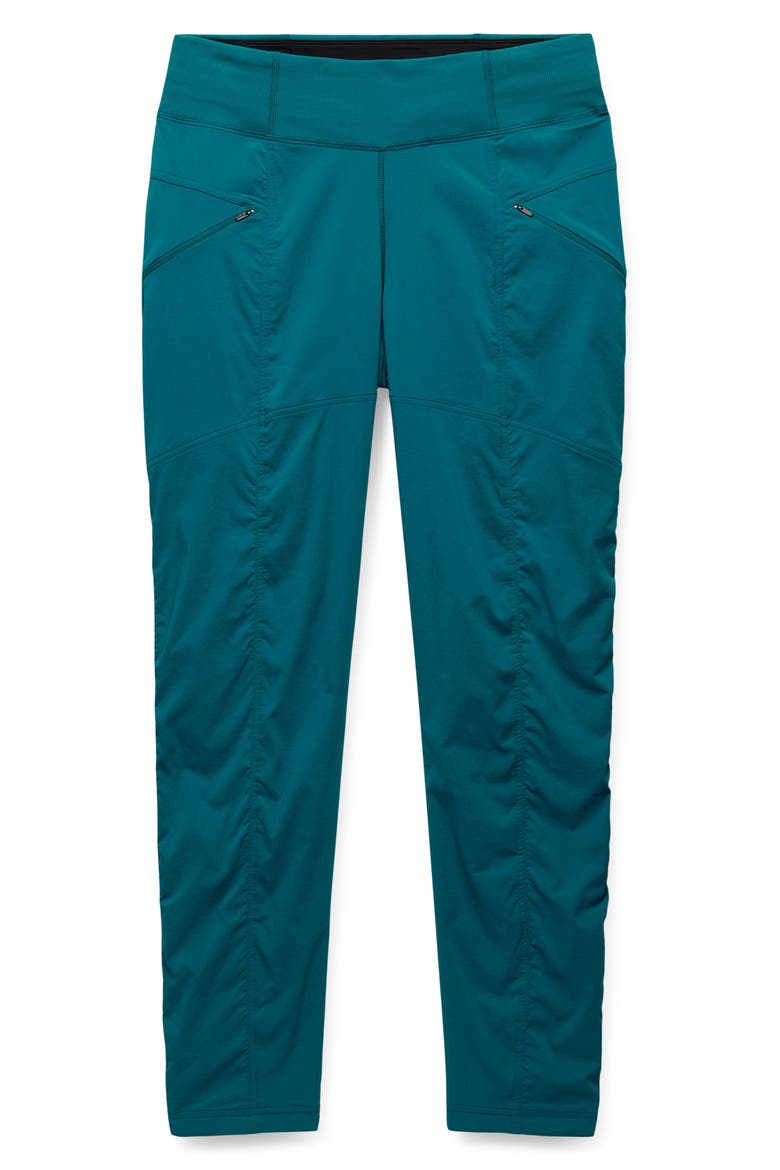 Koen Mid Rise Performance Pants, Alternate, color, BLUE CORAL