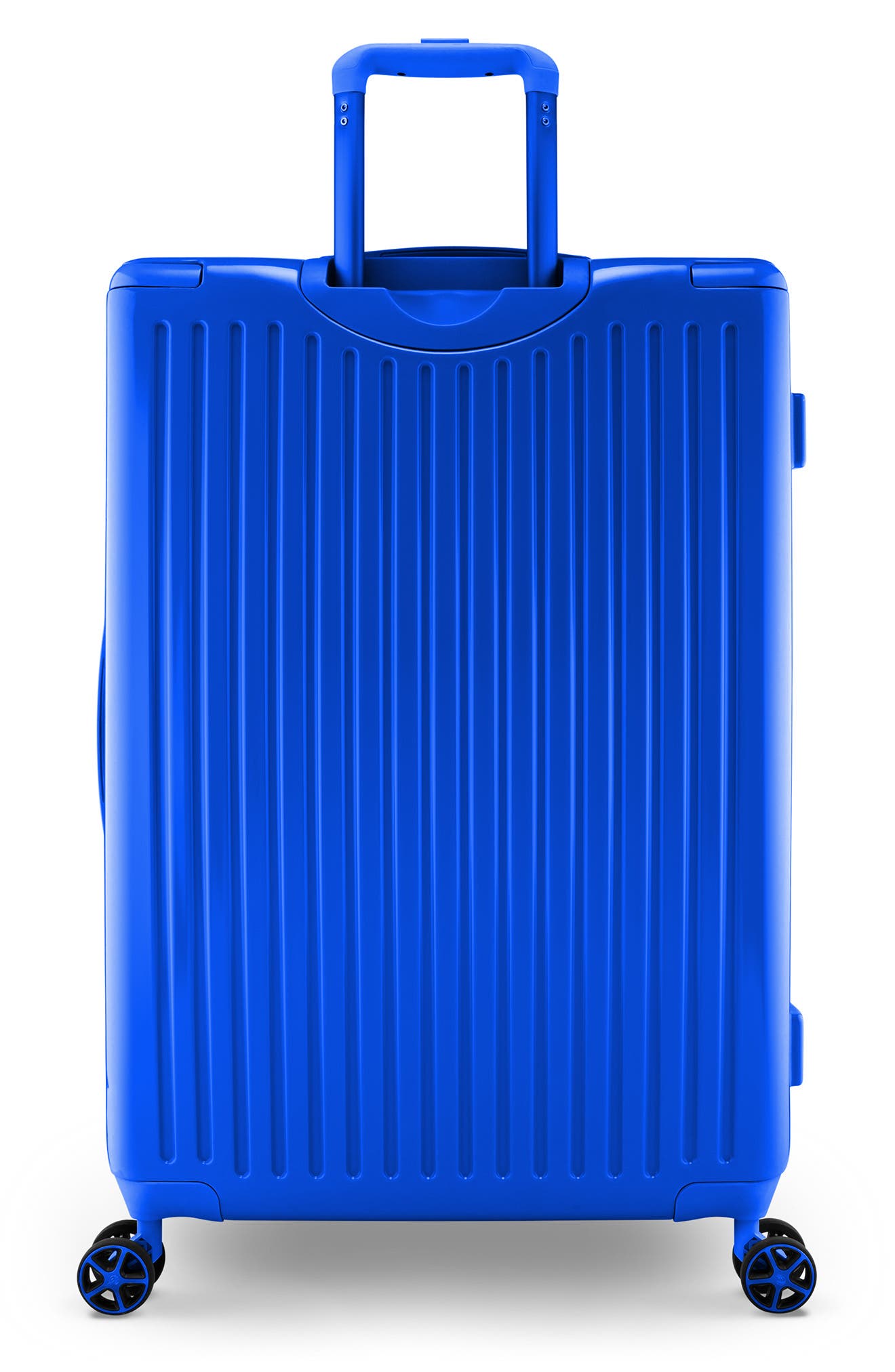 Vacay Radiant Elements Blues 22" Hardside Spinner Suitcase, Alternate, color, 