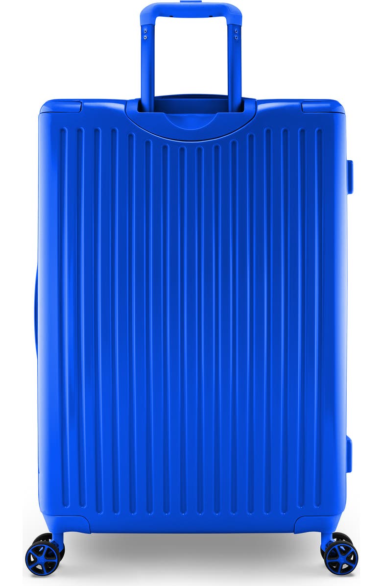 Vacay Radiant Elements Blues 22" Hardside Spinner Suitcase, Alternate, color,
