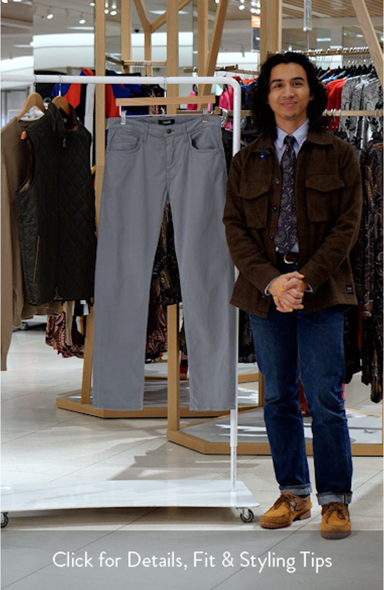 Zach Straight Leg Casual Stretch Twill Pants, sales video thumbnail