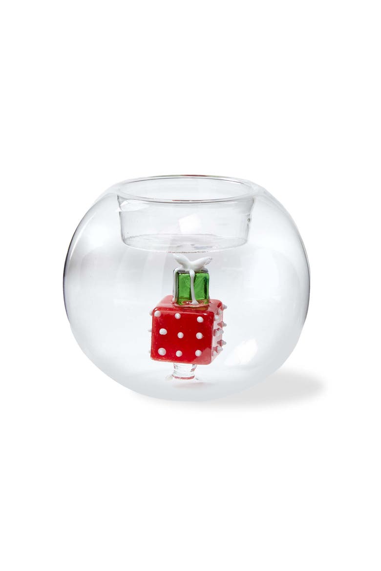Gifts Globe Tealight Holder - Clear Candle Holder for Home, Main, color, Clear
