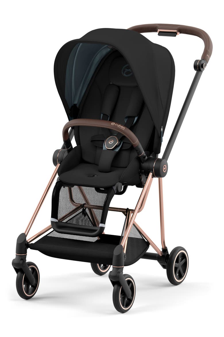 MIOS 3 Compact Lightweight Stroller, Main, color, DEEP BLACK