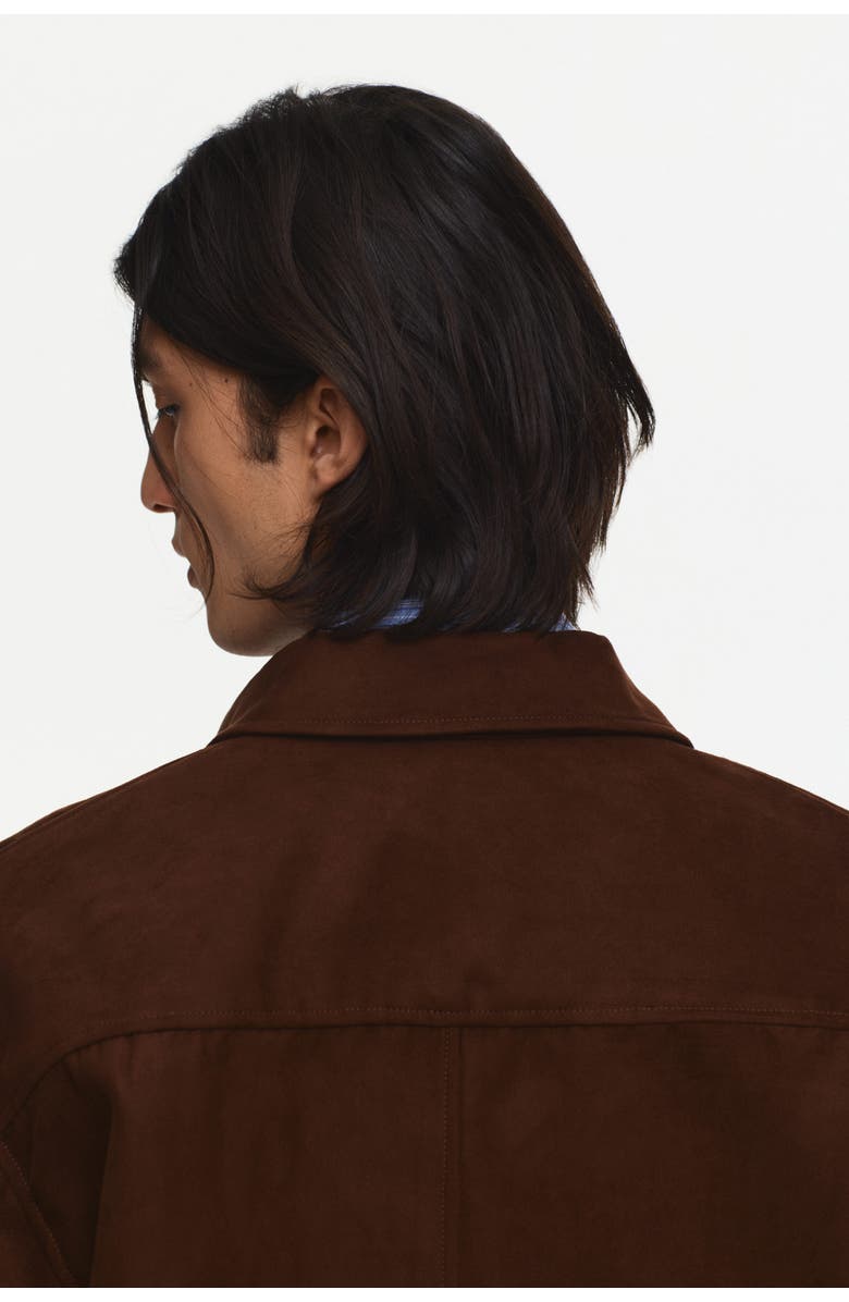 H&M Overshirt, Alternate, color, Brown