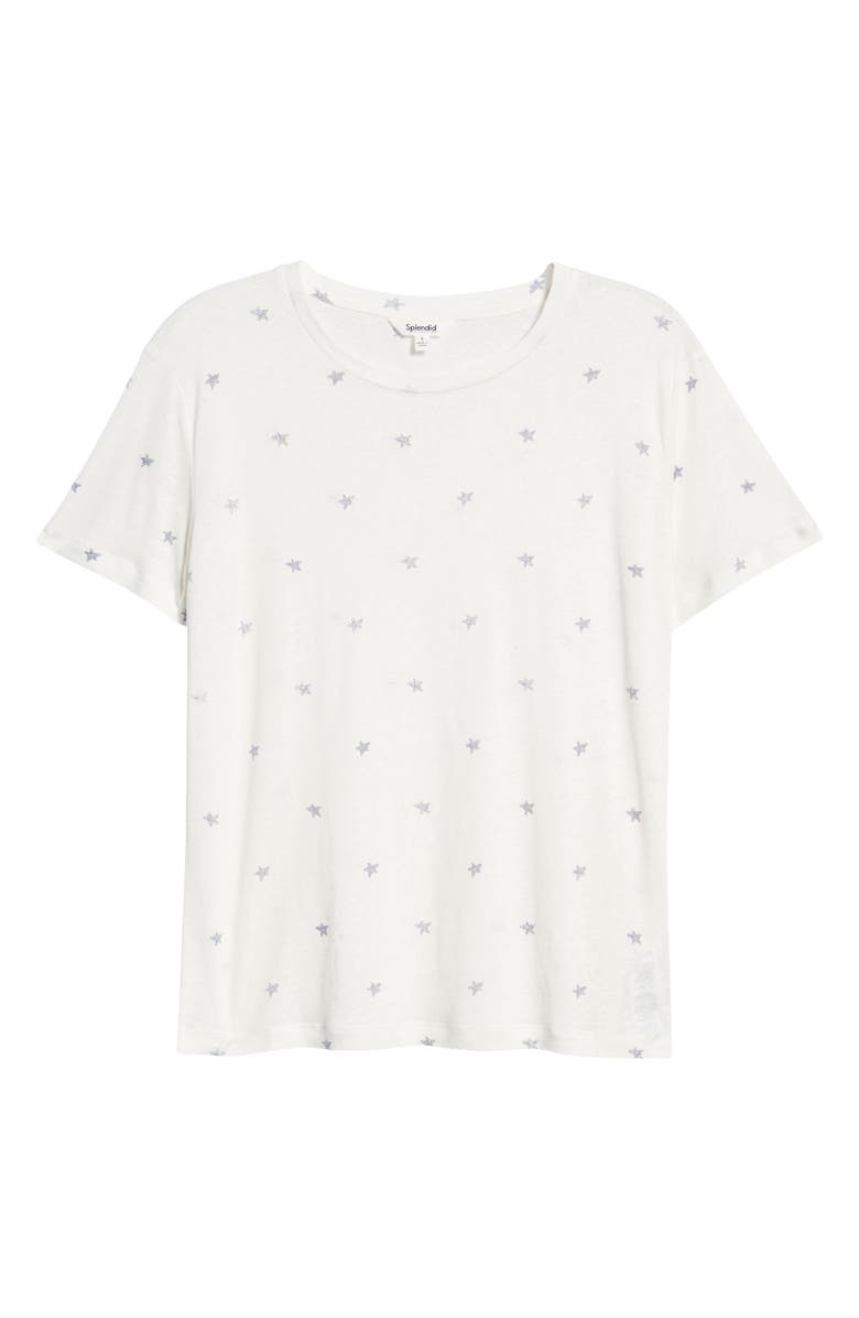 Splendid Skyla Crewneck T-Shirt, Alternate, color, 