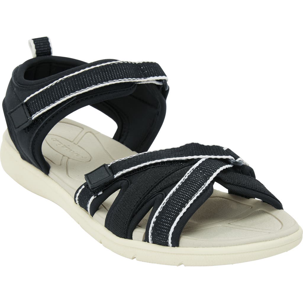 Comfortview The Annora Water Friendly Sandal In Black