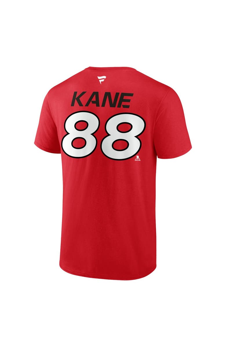 FANATICS Men's Fanatics Branded Patrick Kane Red Fanatics Branded Authentic Pro Prime Name & Number T-Shirt, Alternate, color, 