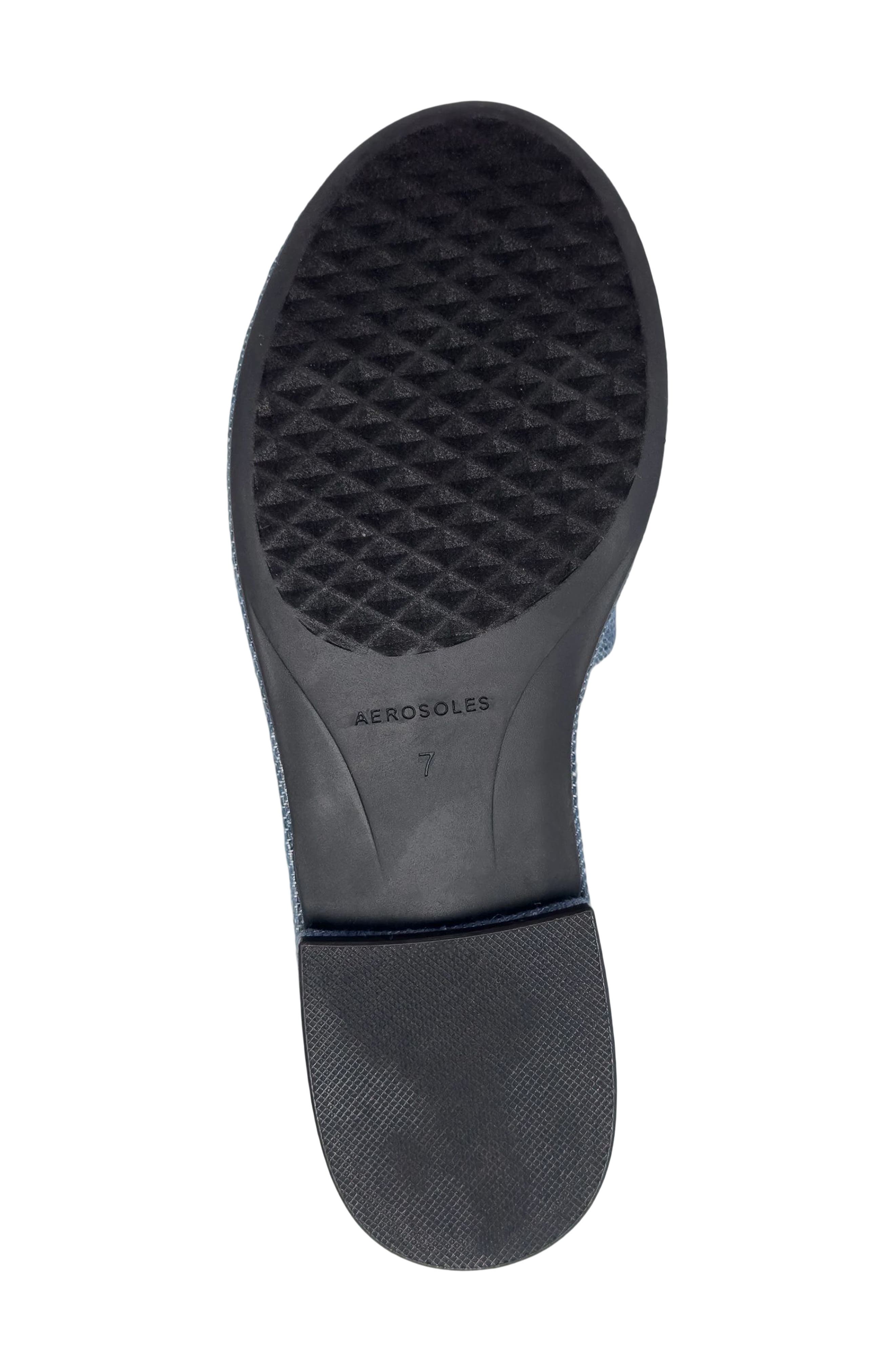 Jilda Slide Sandal, Alternate, color, BLUE DENIM