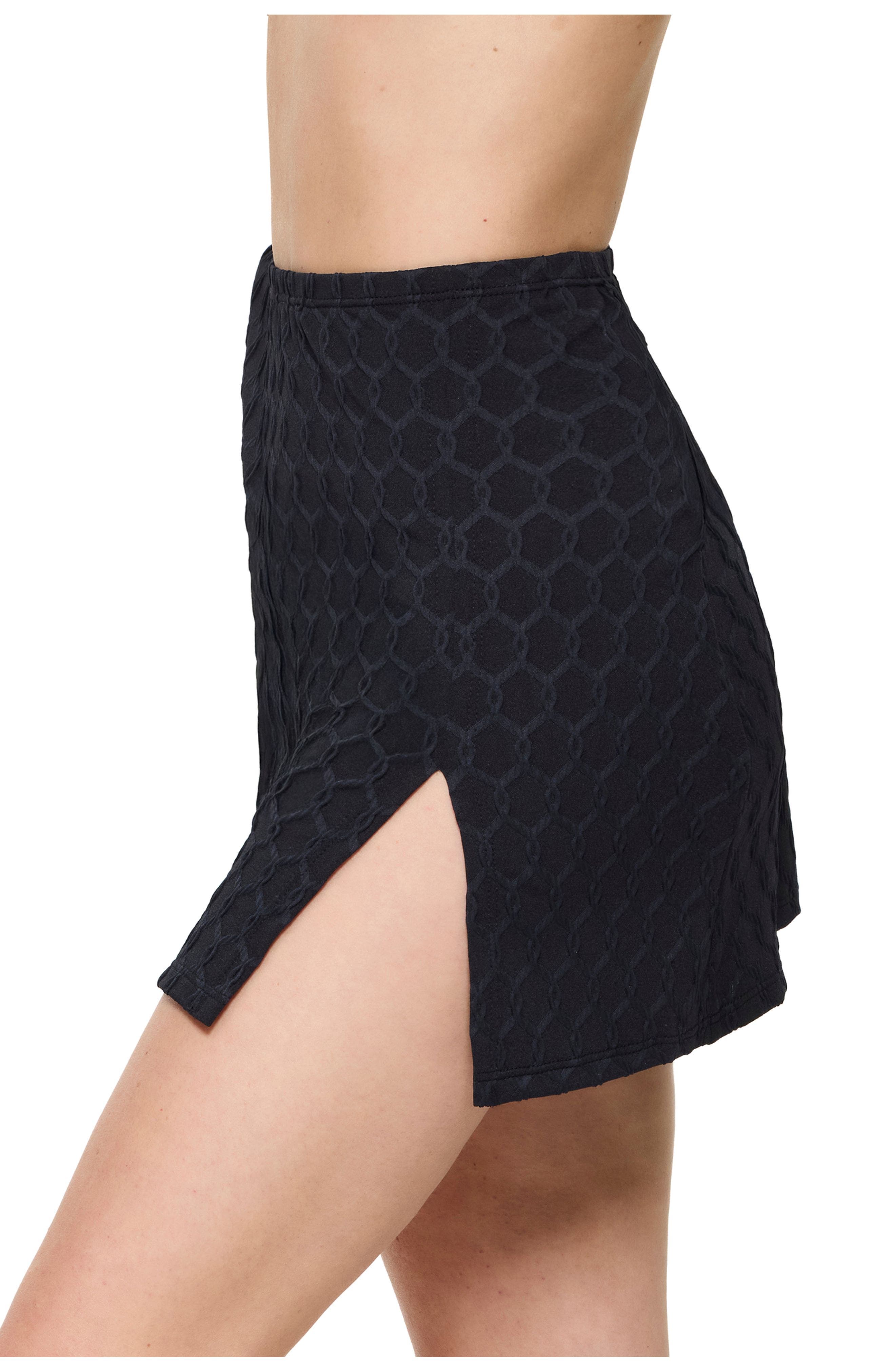 Gottex Chained Reaction Textured Pull-On Skirt Cover-Up (Women) | Nordstrom