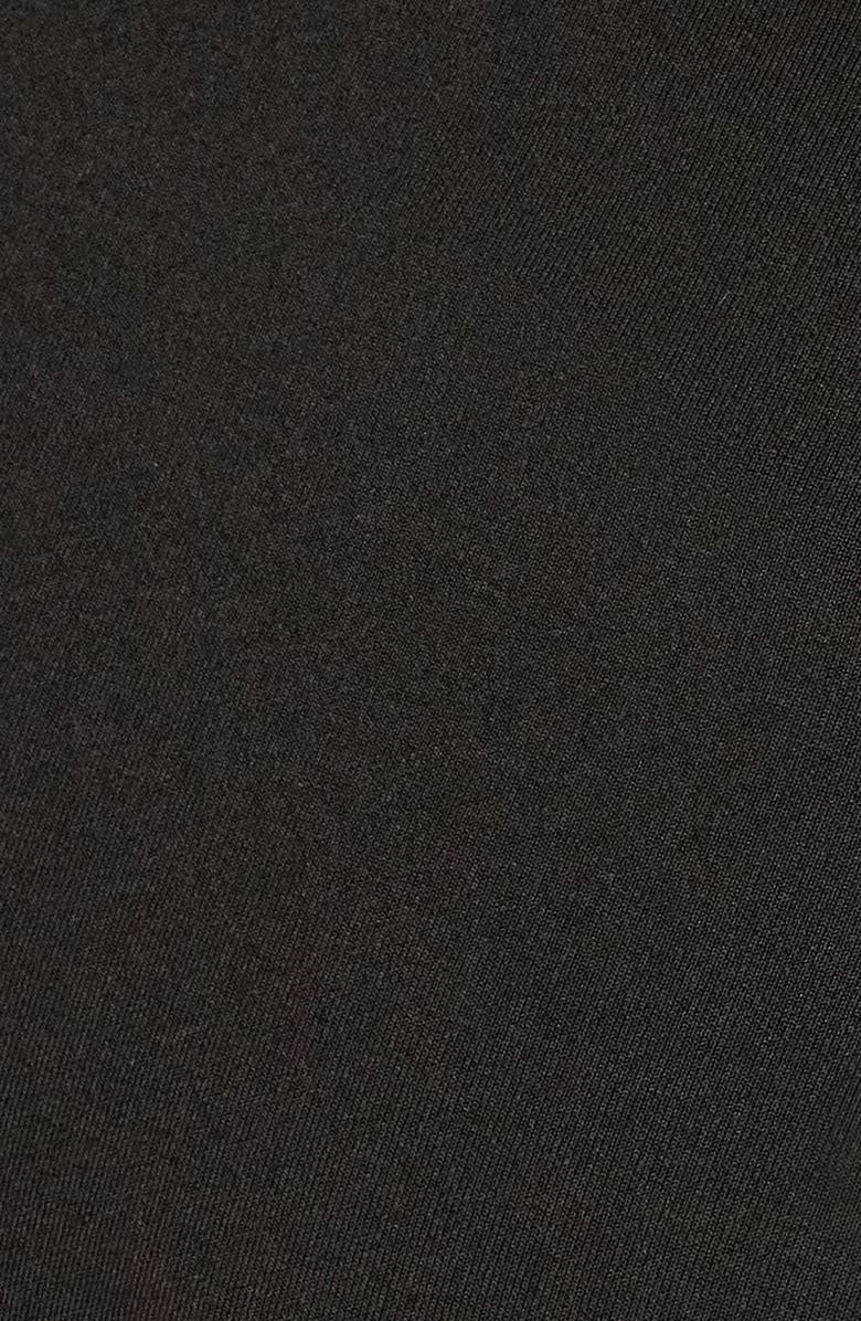 Donna Karan New York Asymmetric Hardware Sheath Dress, Alternate, color, Black