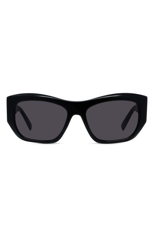 Givenchy Gv Day Square Sunglasses In Black