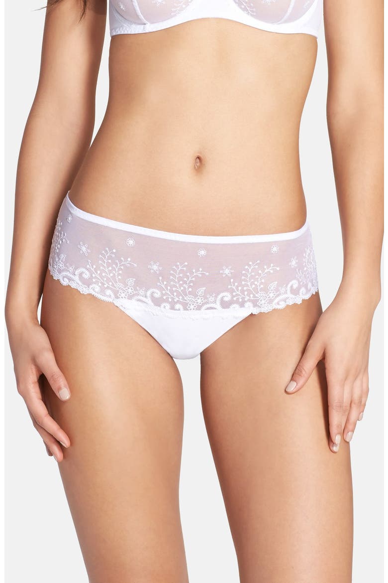 'Delice' Boyshorts, Main, color, WHITE