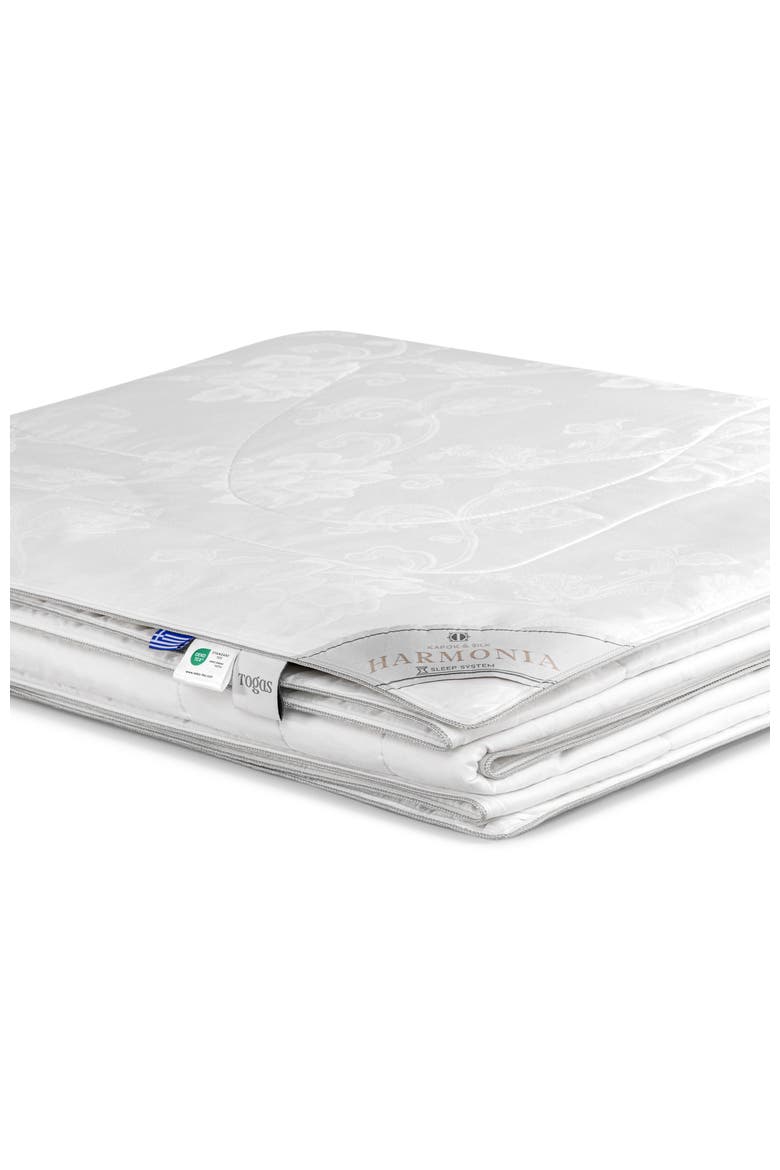 Harmonia kapok silk comforter, Alternate, color, White