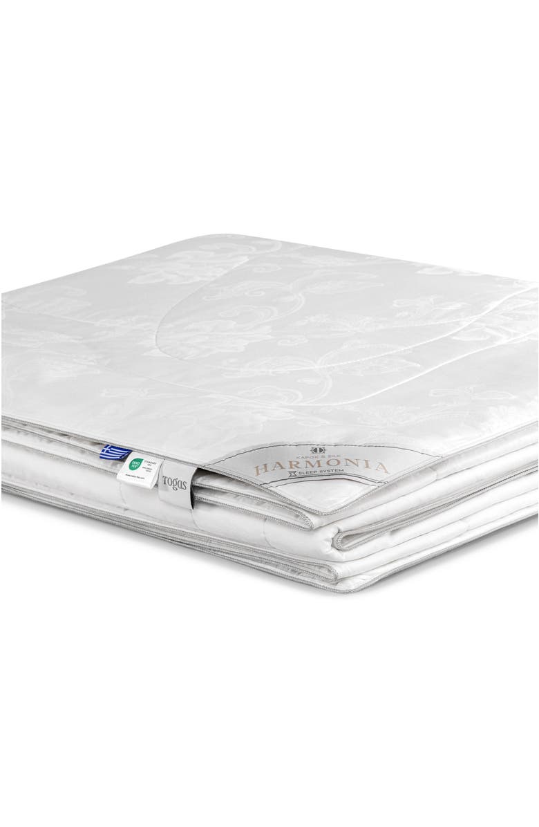 Togas Harmonia kapok silk comforter, Alternate, color, White