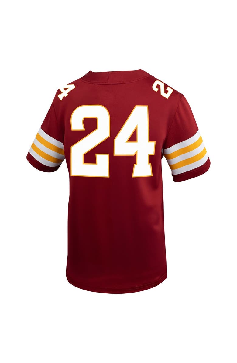 Nike Youth Nike #24 Cardinal Iowa State Cyclones Untouchable Football Jersey, Alternate, color, 