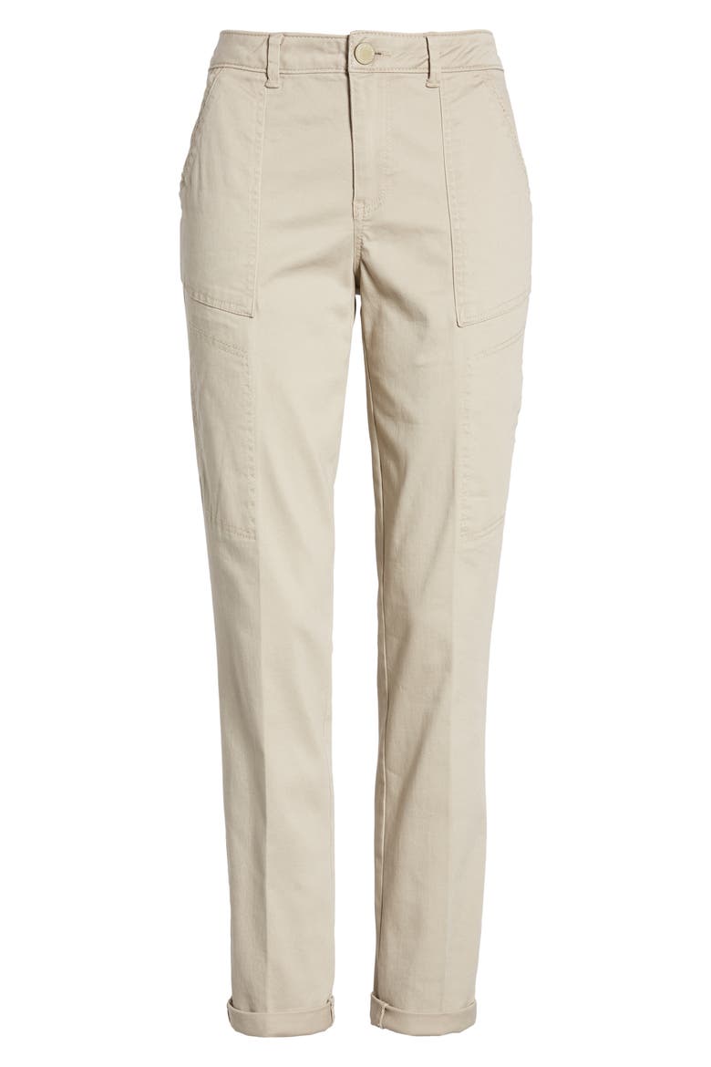 Flex-ellent High Waist Cargo Pants (Nordstrom Exclusive), Alternate, color, FLX-FLAX