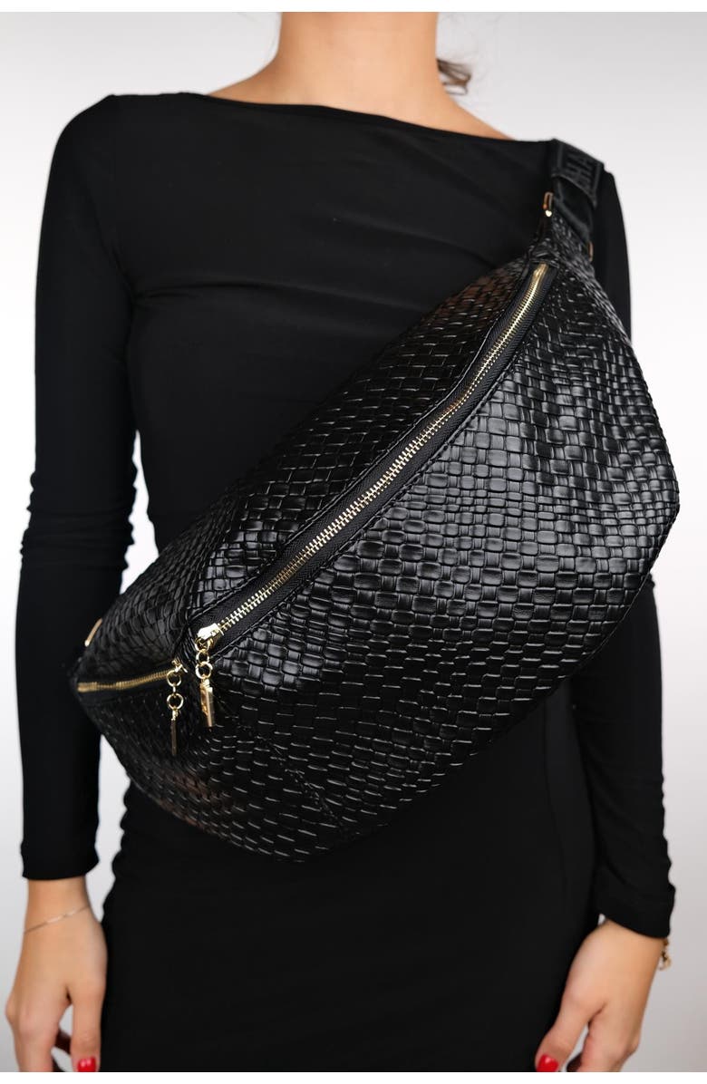 Prologue Shoes Venta Waist Bag, Main, color, Black