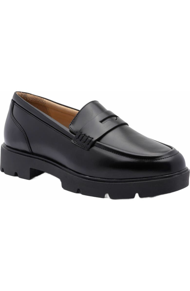 ABEO Boulevard Loafer, Main, color, Black