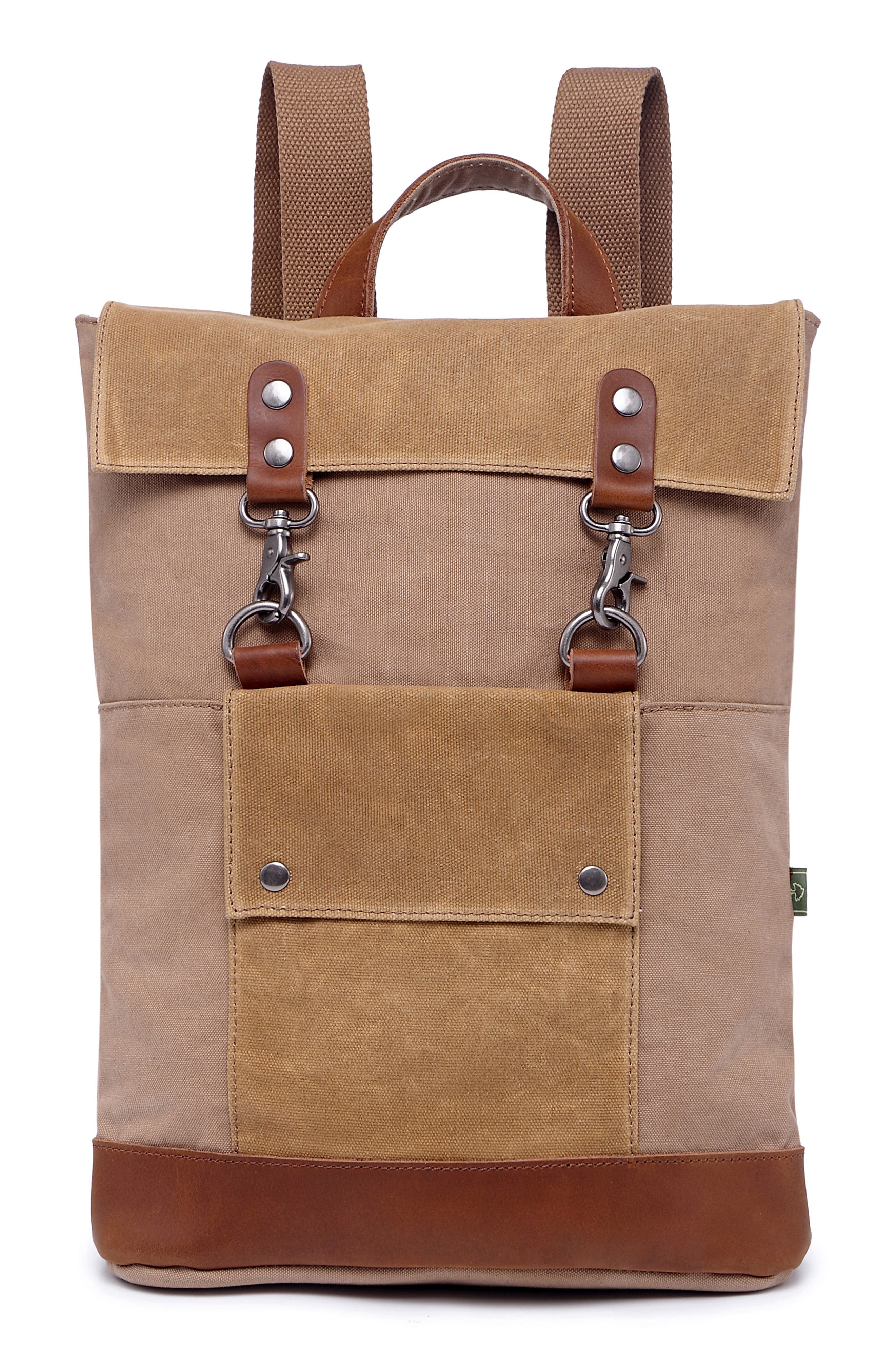 THE SAME DIRECTION Hillside Canvas Backpack, Main, color, 