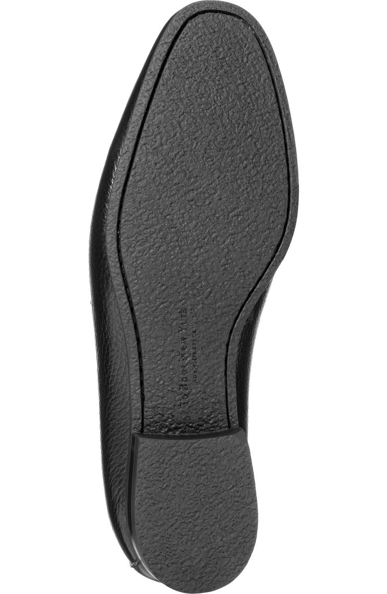 TO BOOT NEW YORK Merritt Pebbled Leather Penny Loafer, Alternate, color, Black