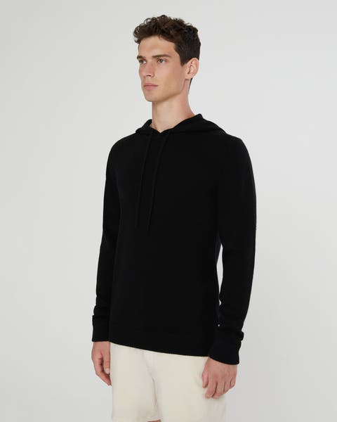 100% Cashmere Hooded Pullover