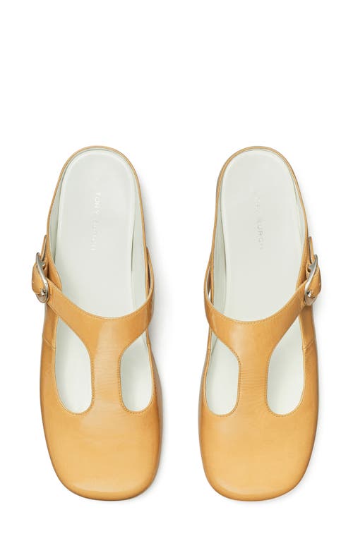 Tory Burch Violet T-strap Mule In Brown