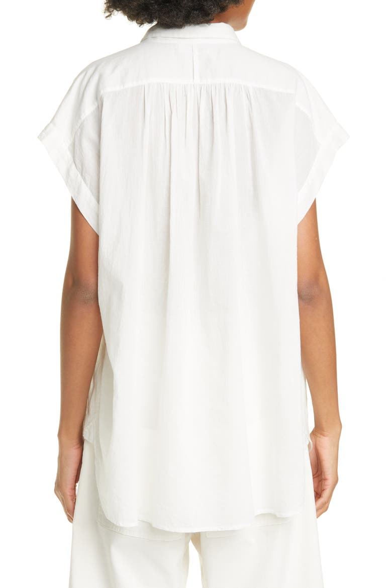 Normandy Gathered Yoke Blouse, Alternate, color, IVORY