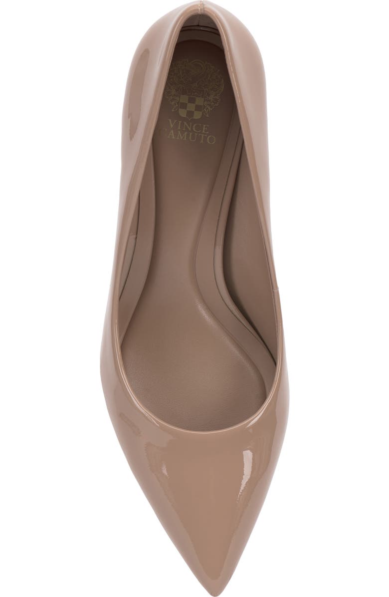 Vince Camuto Kehlia Pointed Toe Pump, Alternate, color, Chai Latte Sftpat