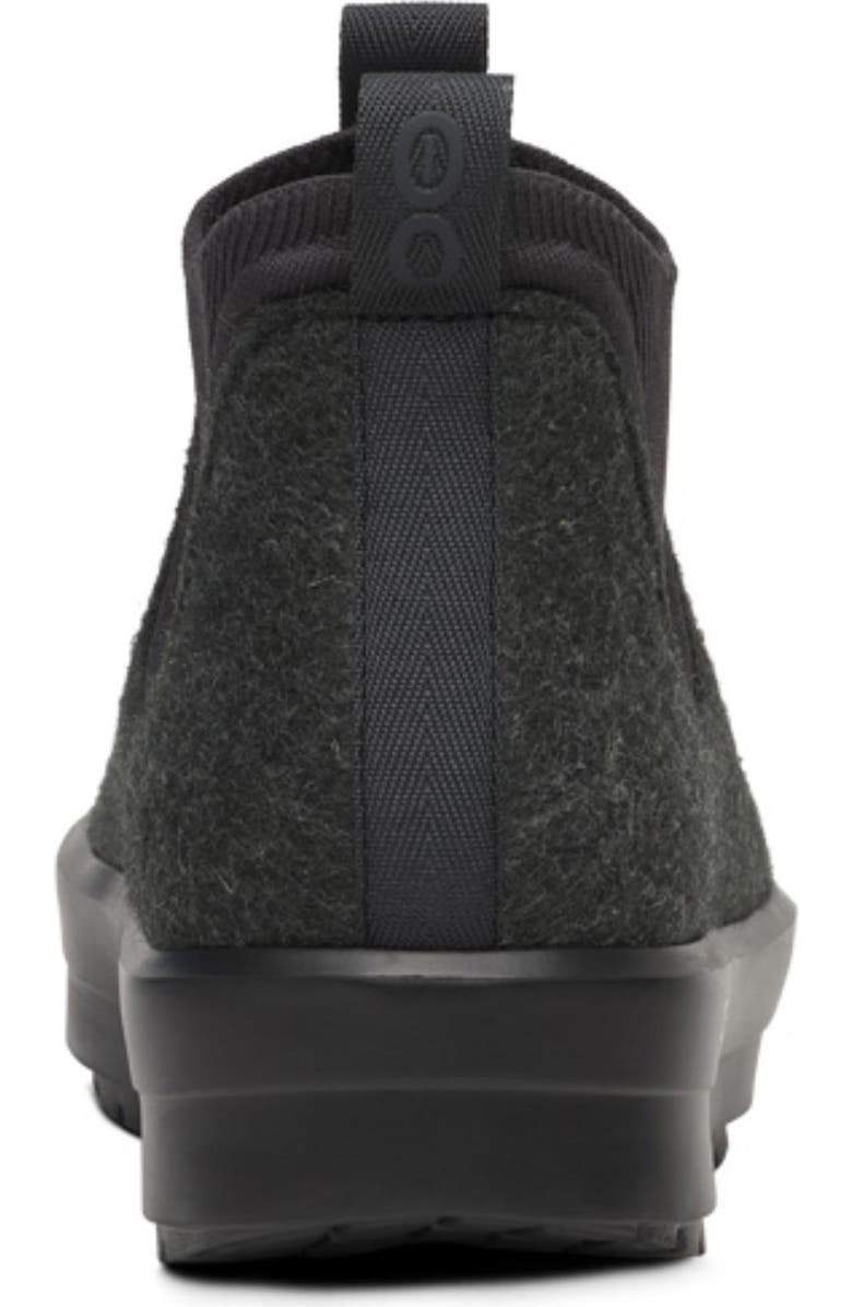 Oofos OOmega Londoner Boot, Alternate, color, Black