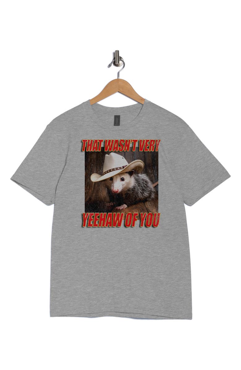 Monster Digital Yeehaw Graphic T-Shirt, Alternate, color, Sport Grey