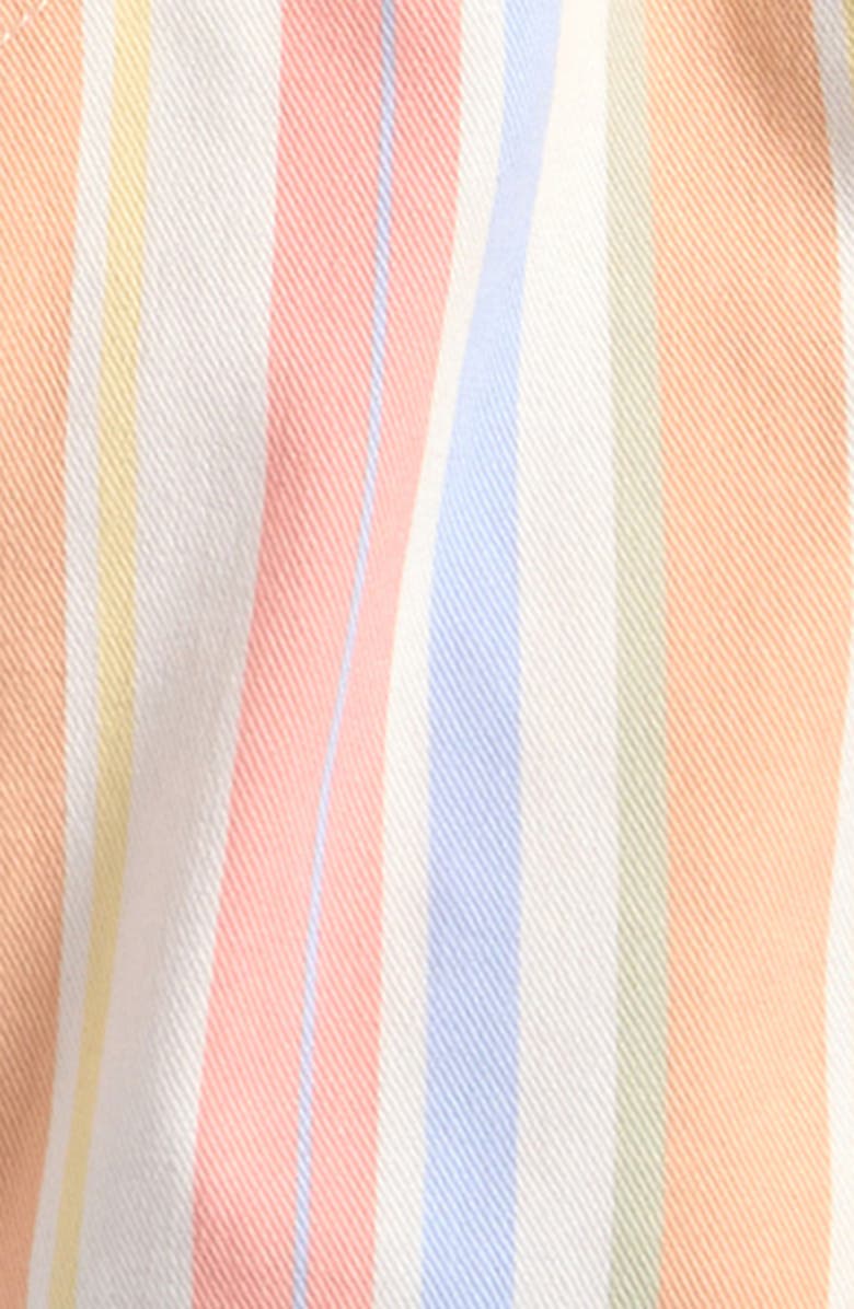 NEXT Kids' Stripe Cotton Twill Jacket & Shorts Set, Alternate, color, 