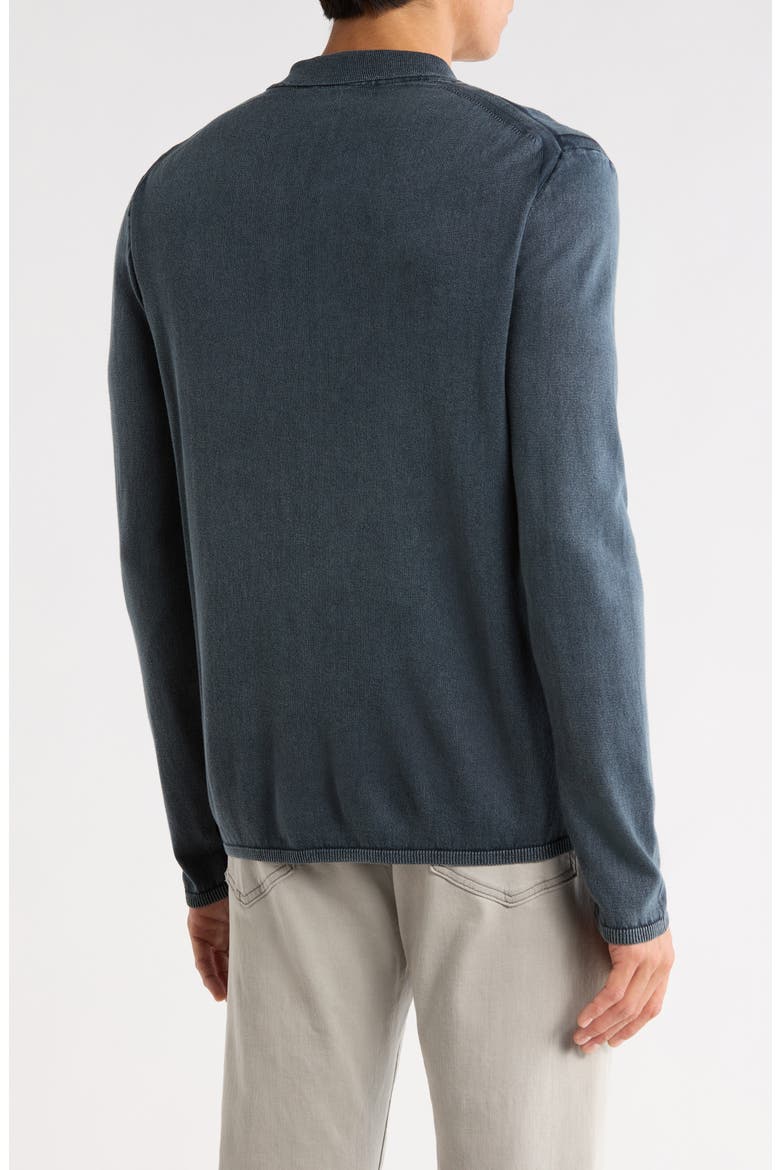 Dune Polo Sweater, Alternate, color, ATLANTIC BLUE