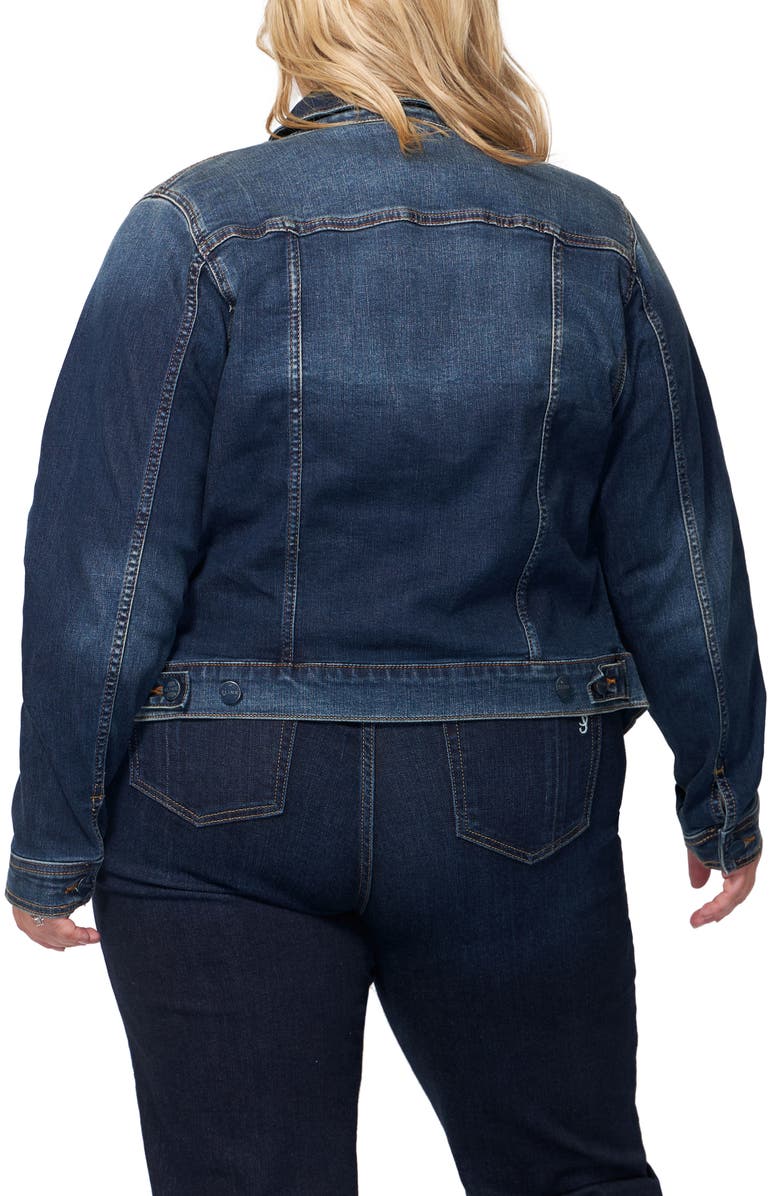 SLINK Jeans Denim Jacket, Alternate, color,