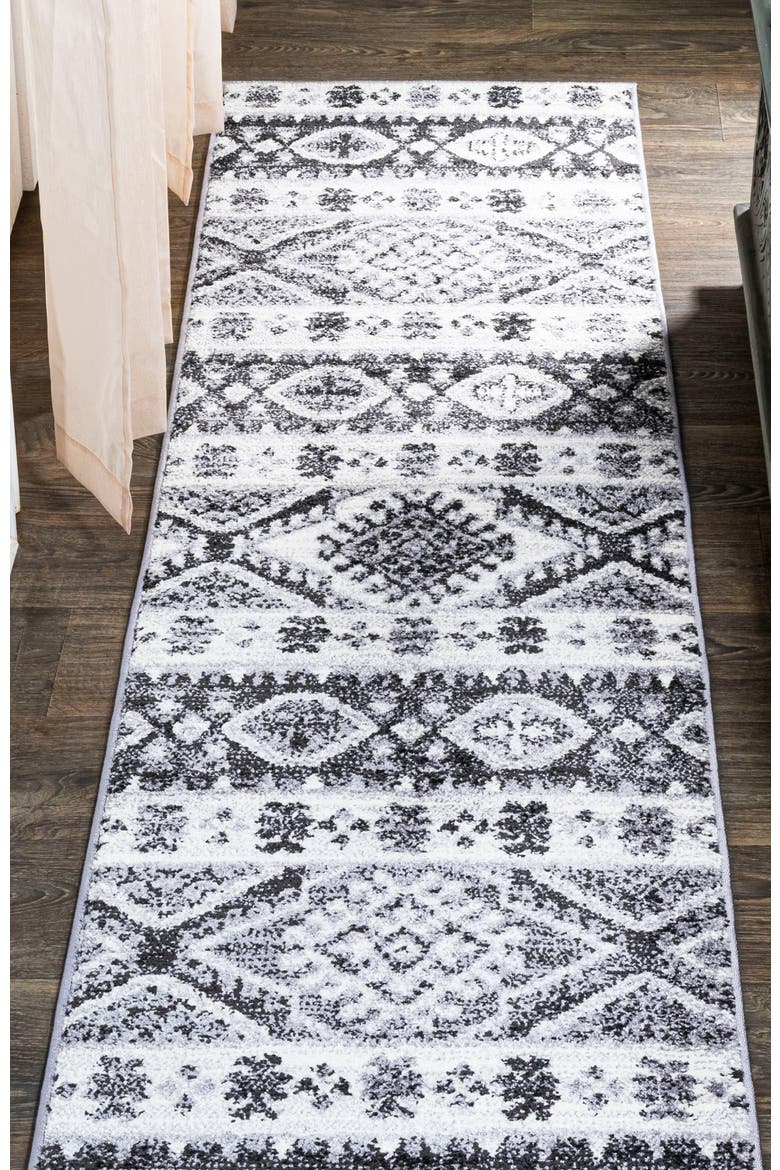 Sura Modern Kilim Geometric Area Rug, Alternate, color, Gray/Anthracite