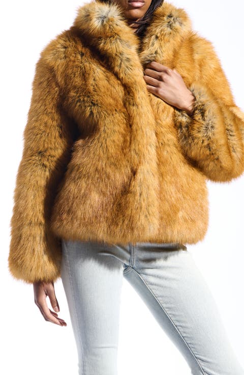 Faux Fur Coat