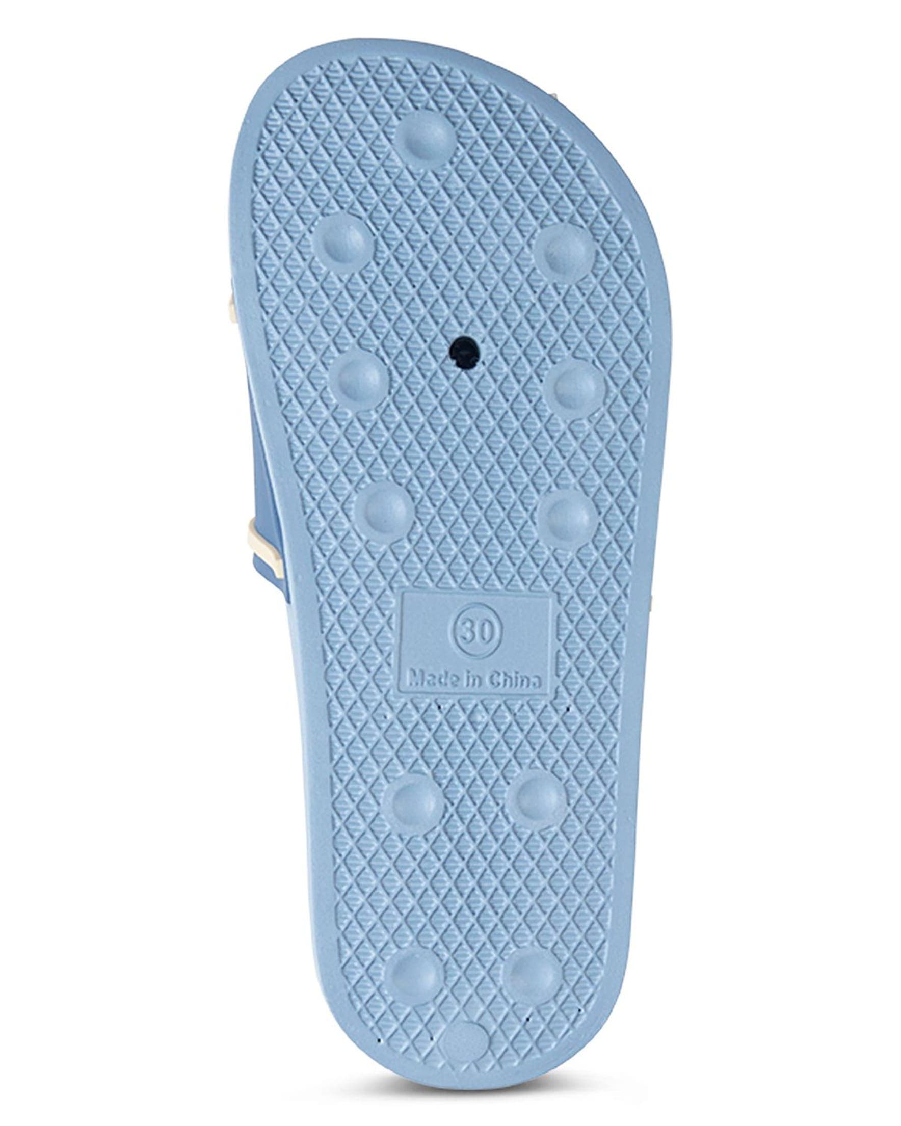 Kids' Summer Slip-On Slide Sandal, Alternate, color, Blue