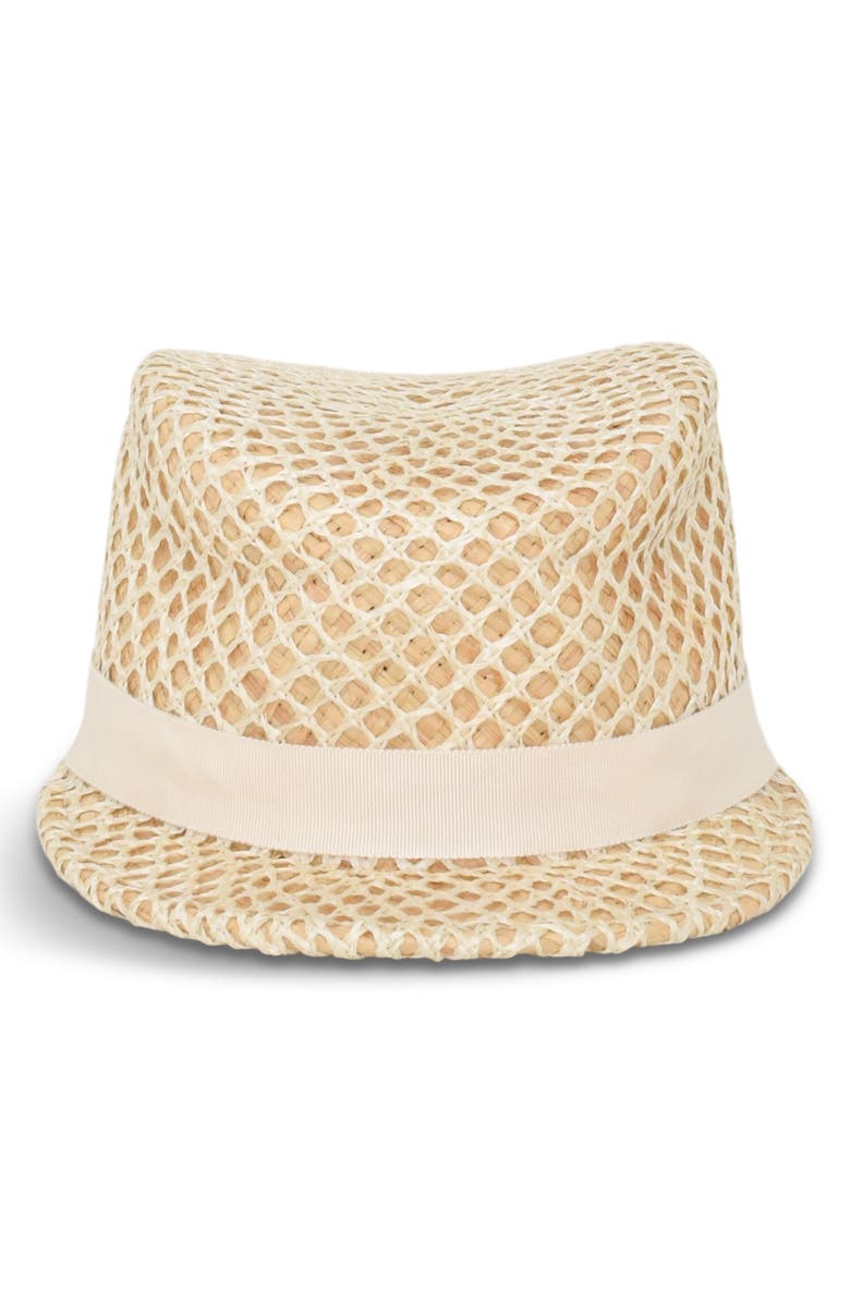 Gigi Burris Millinery Samira Straw Hat, Alternate, color, Natural