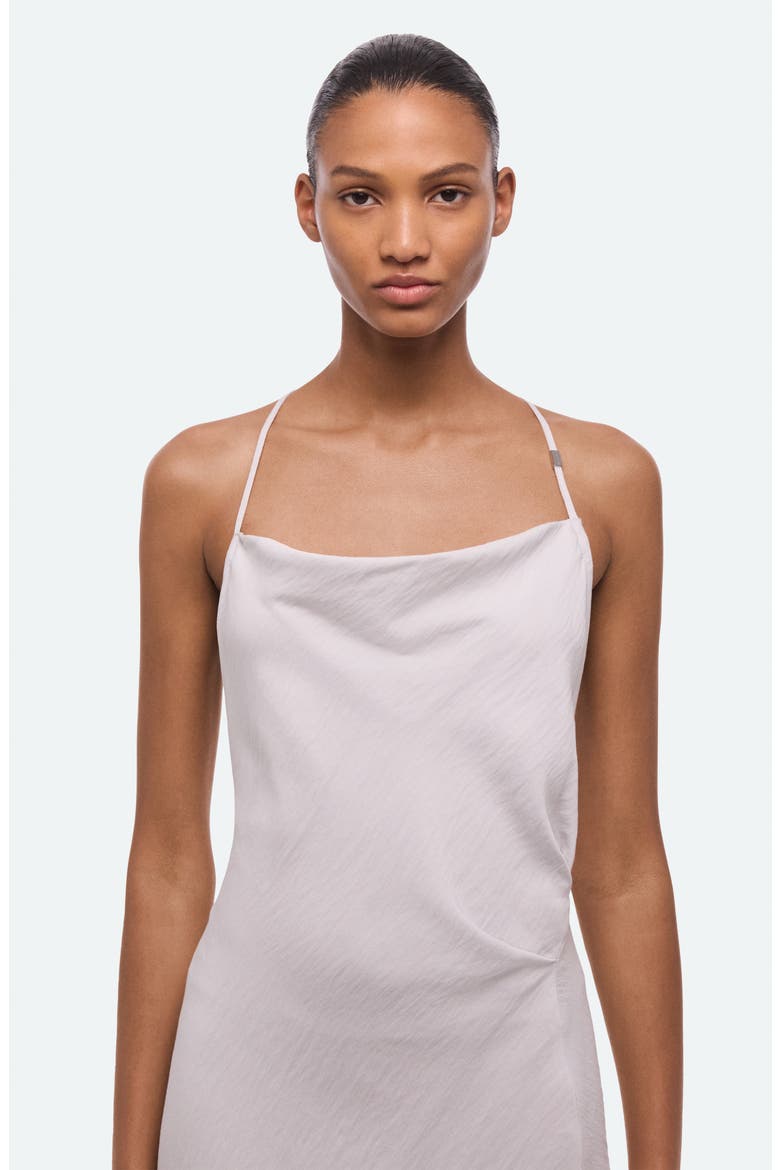 Scarf Hem Knot Slipdress, Alternate, color, ICE