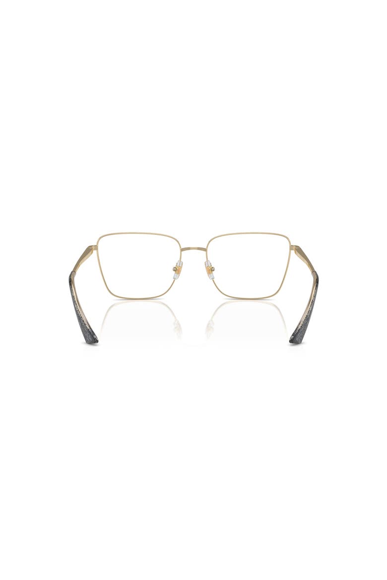 55mm Rectangle optical glasses, Alternate, color, Gold
