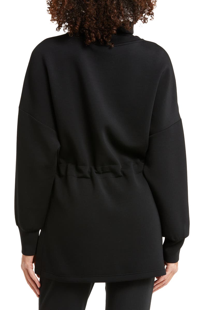 Varley Freya Funnel Neck Sweatshirt, Alternate, color, Black
