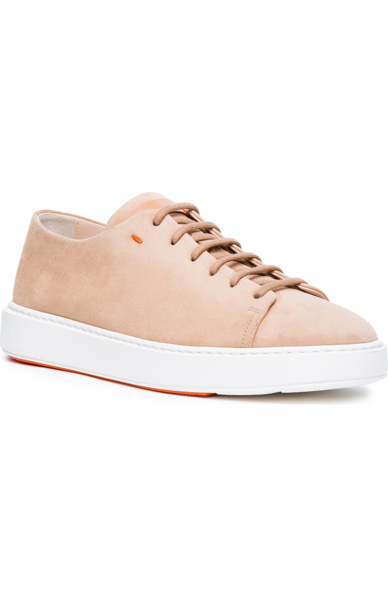 Santoni Drunks Sneaker, Main, color, Light Brown