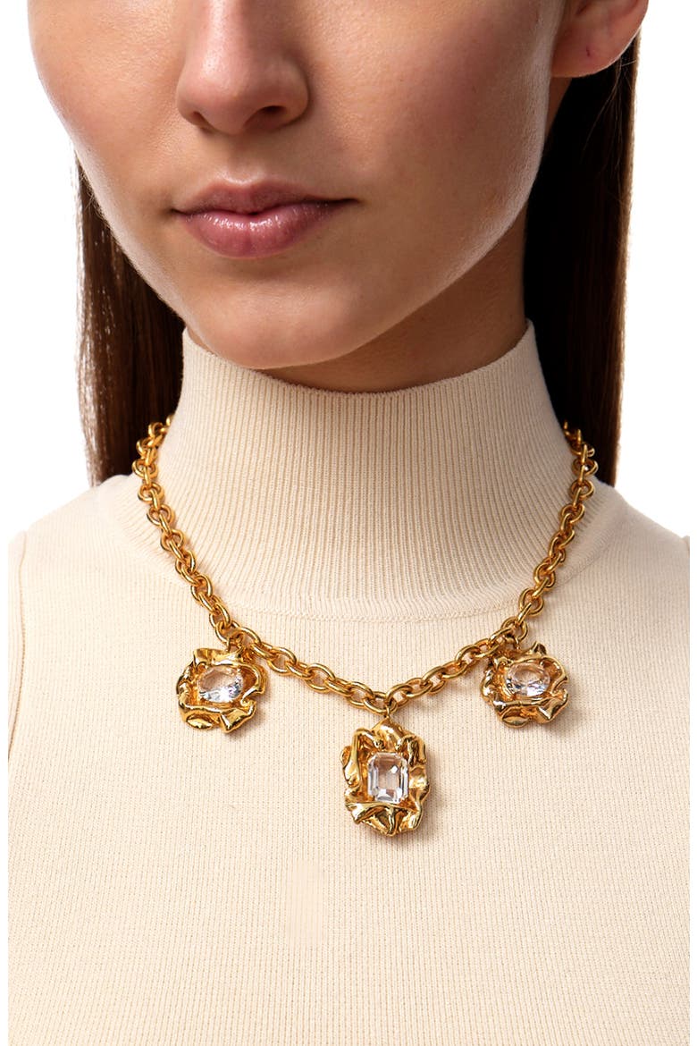 Lolita Charm Necklace, Alternate, color, GOLD - CRYSTAL