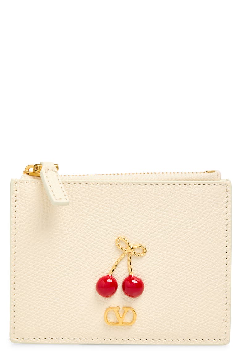 Cherryfic Leather Card Case (Women) | Nordstrom